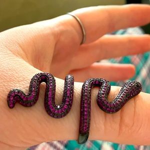Taylor Swift Reputation Purple Snake Ring - Broken